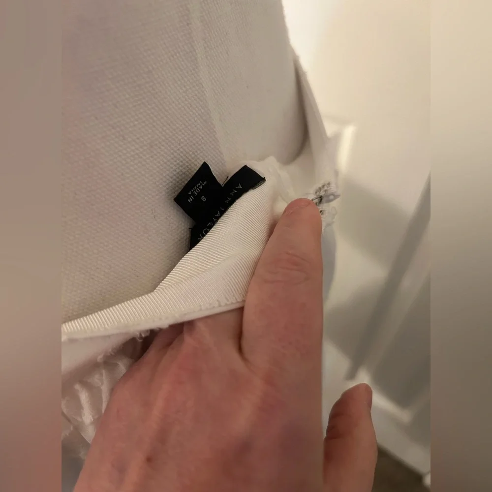 Ann Taylor Chiffon Lined Tiered Skirt - Picture 5 of 8